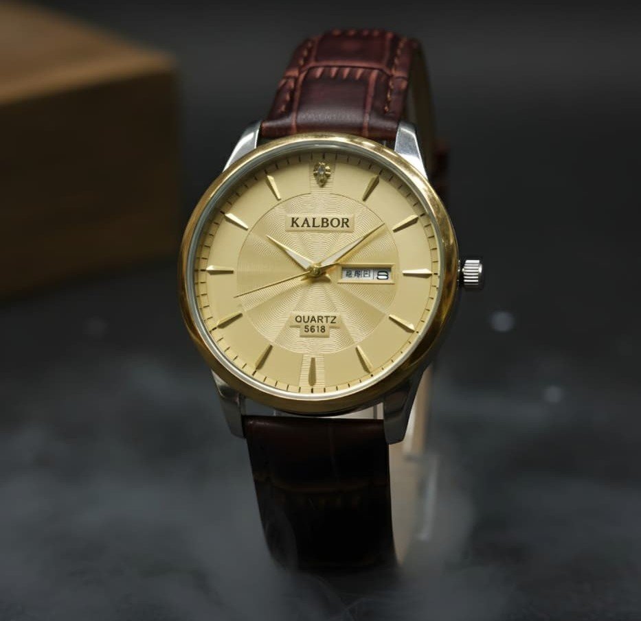 img_6931d389850fc.jpg Kalbor 5618 Water Resistant belt watch - Image 1